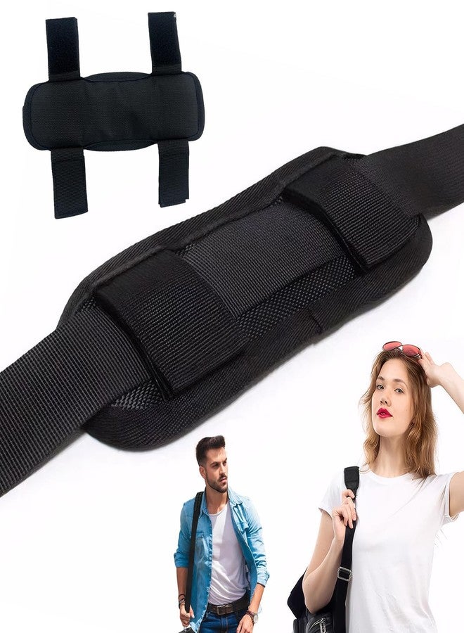 PKRFCJ 2 PCS Soft Shoulder Strap Pad, Ultra Comfortable Shoulder Pads for Bag Straps,Breathable & Durable Backpack Strap Pads (Black) - Image 5